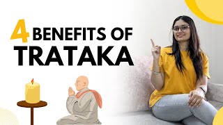 Benefits of Trataka Meditation Candle Gazing  Practice This Daily For Healthy Eyes [upl. by Tav]