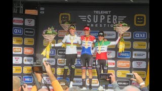 Lucinda Brand wint Druivencross 2024 Overijse  Superprestige [upl. by Tnomel988]