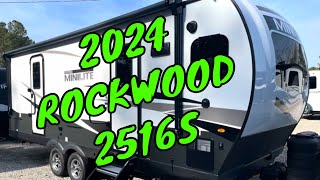 NEW 2024 FOREST RIVER ROCKWOOD MINI LITE 2516S TRAVEL TRAILER Dodd RV Front Kitchen Walkthrough [upl. by Negyam]