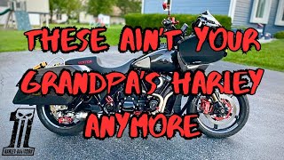 Harley Touring Bikes Are No Longer Geezer Glides These Aint Grandpas Harley [upl. by Asik]