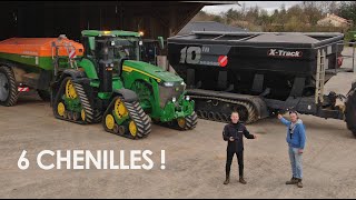 😱😍 6 CHENILLES à lENGRAIS avec 8RX  TRANSBO amp AMAZONE  💪 [upl. by Wills917]