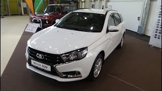 2018 Lada Vesta SW  Exterior and Interior  Autotage Hamburg 2018 [upl. by Nerland832]