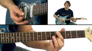 Blues Guitar Lesson  1 Raking Into the 1  Brad Carlton [upl. by Biagio]