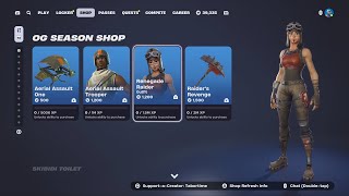 1 RAREST FORTNITE SKINS ARE BACK But Why Cant You Buy Them 2017 OG Season Shop [upl. by Malti]