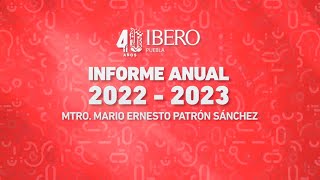 Informe Anual IBERO Puebla 20222023 [upl. by Asinet594]