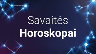 Horoskopas savaitei balandžio 8–14 d 2019 [upl. by Ehcropal694]