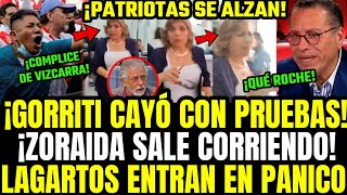 🔥PERUANOS SE LEVANTAN CONTRA GORRITI Y LAGARTOS LINCH4N A ZORAIDA Y SACAN CARA X PATRICIA BENAVIDES [upl. by Ecad]