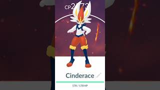 😃 Release galar Cinderace in pokemon go [upl. by Margalit]