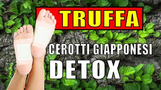 La TRUFFA dei CEROTTI GIAPPONESI DETOX che ELIMINANO LE TOSSINE [upl. by Yantruoc109]