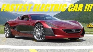 Fastest Electric car on the world Rimac Concept One 1088hp305kmh28s 0100kmh [upl. by Prue944]