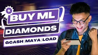 How To Buy Recharge Diamonds In ML Mobile Legends Using GCash Load 2023 [upl. by Swanhildas]