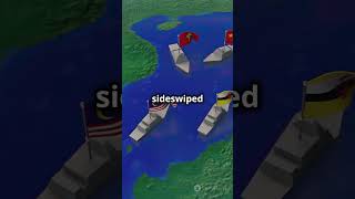 🇵🇭 Breaking News China Philippines Vessel Collision in South China Sea shorts shortvideo [upl. by Eneleoj]