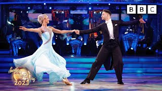 Adam Thomas and Luba Mushtuk Waltz to I Wonder Why by Curtis Stigers ✨ BBC Strictly 2023 [upl. by Genny]