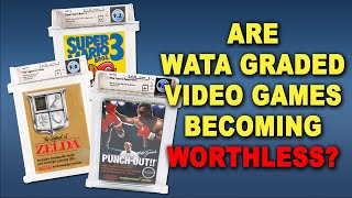 MARKET UPDATE Graded Video Game Market  Are WATA Graded Video Games Becoming Worthless [upl. by Lucian489]