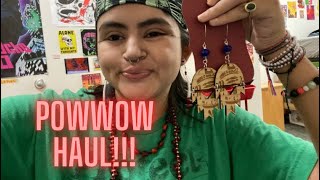 POWWOW HAUL Chickahominy Powwow Haul Earrings  MORE [upl. by Arais896]