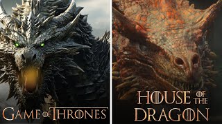 Top 10 Best Dragons From Game of Thrones and House of The Dragon [upl. by Ennirac]