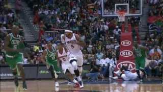 Jeff Teague Dunks On Ray Allen 31912 [upl. by Beattie434]