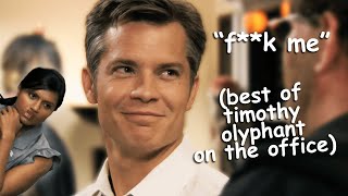 timothy olyphant being devastatingly handsome on The Office US  Comedy Bites [upl. by Ulla]