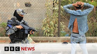 Inside El Salvador’s gang crackdown  BBC News [upl. by Landahl]