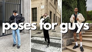 how to pose for photos as a guy [upl. by Osber]