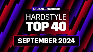 Qdance Presents The Hardstyle Top 40  September 2024 [upl. by Krongold]