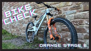 My NEW 2021 Orange Stage 6  Bike Check [upl. by Weywadt]