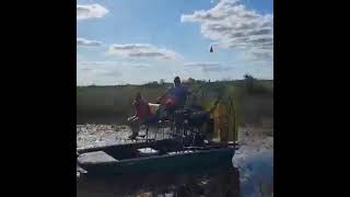 Airboat Everglades  Tales From The Glades  Waiting on a friend [upl. by Ahsin539]