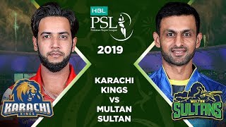 Match 2 Full Match Highlights Karachi Kings v Multan Sultan  HBL PSL 4  2019 [upl. by Nessa]