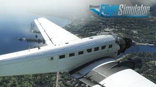 Microsoft Flight Simulator  Local Legend 1 Junkers JU52 [upl. by Aelem]