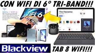 BLACKVIEW TAB 8 WIFI tablet unboxing android miglior tablet economico 10 pollici sotto i 100€ [upl. by Cord312]