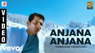 Vandhaan Vendraan  Anjana Anjana Tamil Video  Jiiva Taapsee [upl. by Nivrek317]