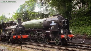 60163 Tornado ventures onto the Bodmin amp Wenford Railway June 2017 [upl. by Amble]