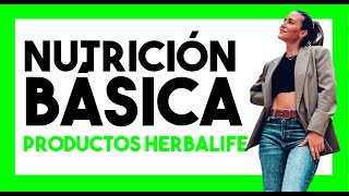 Conceptos de NUTRICIÓN BÁSICA y Productos de Herbalife  2024 [upl. by Fancie]