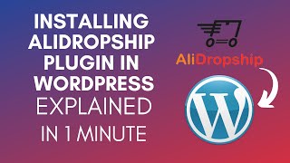 How To Install AliDropship Plugin In WordPress 2024 [upl. by Anelegna]