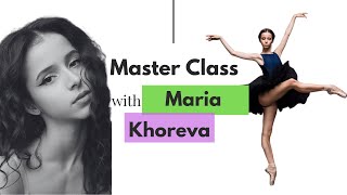 Maria Khoreva Ballet Master Class with YGP Japan [upl. by Himelman]