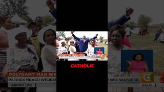 Polygamy man Weds in Catholic Church KimbuKenya [upl. by Noremak]