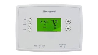 Honeywell 52 Day Programmable Thermostat RTH2300B1012 [upl. by Nas]