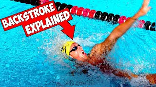 How to master Backstroke  6 Drills amp Tips with a College Swimmer [upl. by Macfarlane]