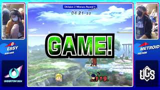 Undertow 2024 Project Bracket essy Lucas vs metroid Ike [upl. by Ahseal]