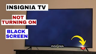 How to Fix Insignia TV That Wont Turn On But Red Light Blinking  Easy Solutions [upl. by Ahsoem]