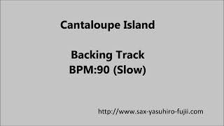 Cantaloupe Island  Backing Track  BPM90 Slow [upl. by Imarej]