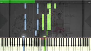 Daniel Powter  Bad day  synthesia  piano [upl. by Steffy]