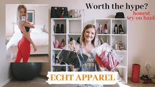 ECHT APPAREL  Try on haul amp Honest Review [upl. by Uttasta]