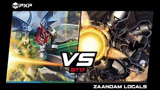 PXP Zaandam Locals Digimon BT17 Imperialdramon vs Machinedramon [upl. by Sheila]