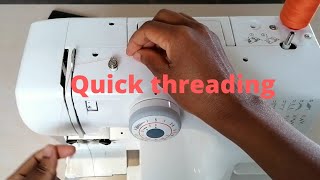 Quick sewing machine threading  Empisal Expression 889 [upl. by Bloem]