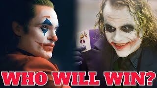 Joker Heath Ledger vs Joker Joaquin Phoenix Battle  Joker Vs Joker  Whats On Hollywood [upl. by Nibuz]