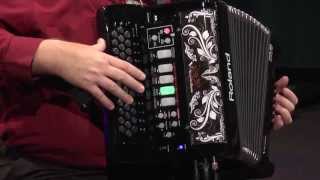 Roland FR18 Diatonic VAccordion Overview  Full Compass [upl. by Sension]