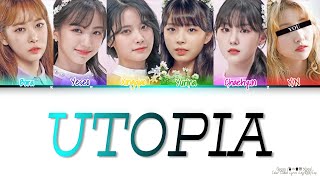 • Karaoke GP999 — Utopia 6 members ver Color Coded Lyrics EngRomEsp [upl. by Sinclair323]