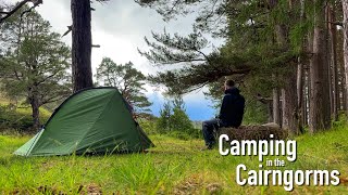 A Relaxing Solo Wild Camp in the Cairngorms [upl. by Fausta]