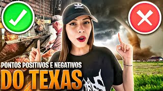 TEXAS  PONTOS POSITIVOS E NEGATIVOS eua morarnotexas [upl. by Nosam30]